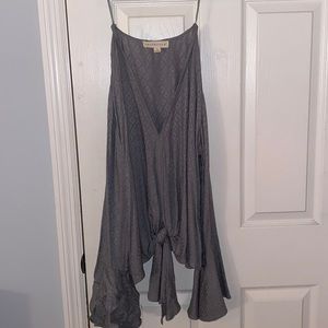 Green/Gray Long Sleeve Top